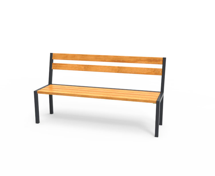 Лавка зі спинкою