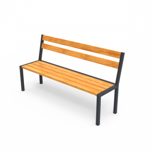 Лавка зі спинкою