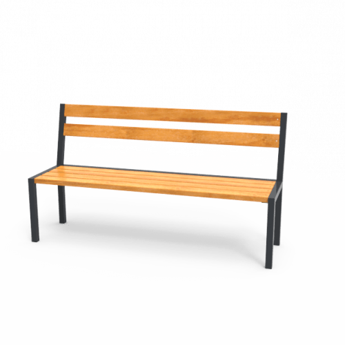 Лавка зі спинкою